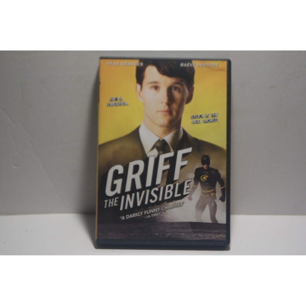 Griff The Invisible DVD 2010 Action Fantasy Ryan Kwanten from True Blood